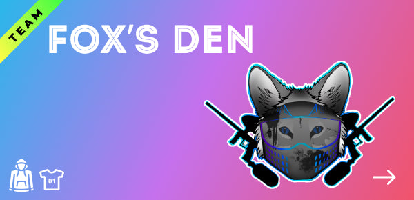 fox's den (paintball team shirts)