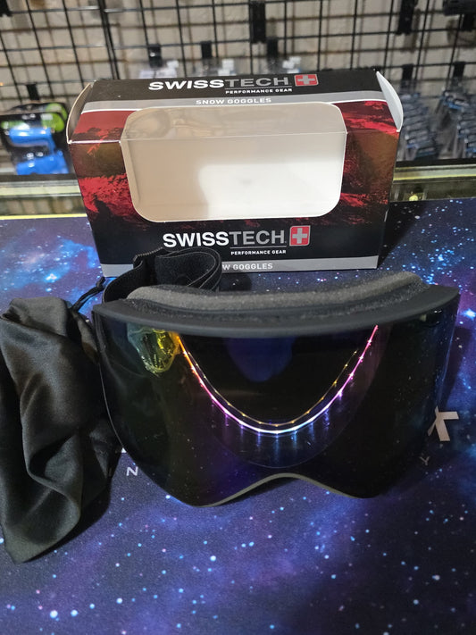 Swiss Tech Snow/Ski Goggles - Color: Telluride Black | Brand New (old stock)