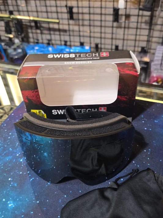 Swiss Tech Snow/Ski Goggles - Color: Snowmass Black | Brand New (old stock)