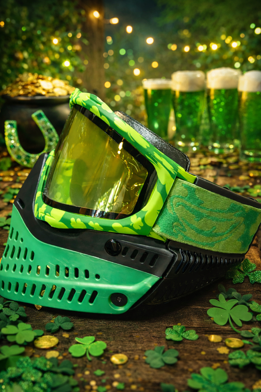 Jt Proflex Paintball Mask - Goggle | No Box Or Package - Exclusive - St Patrick's Day