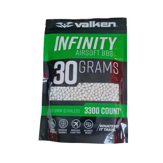 Valken Infinity 0.30g 3,300ct Airsoft BBs (1kg)
