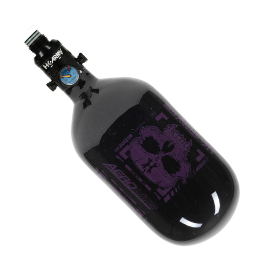 36ci / 4500Psi - Doom - Extra Lite Carbon Fiber Tank - Pro V2 Reg - Black/Purple