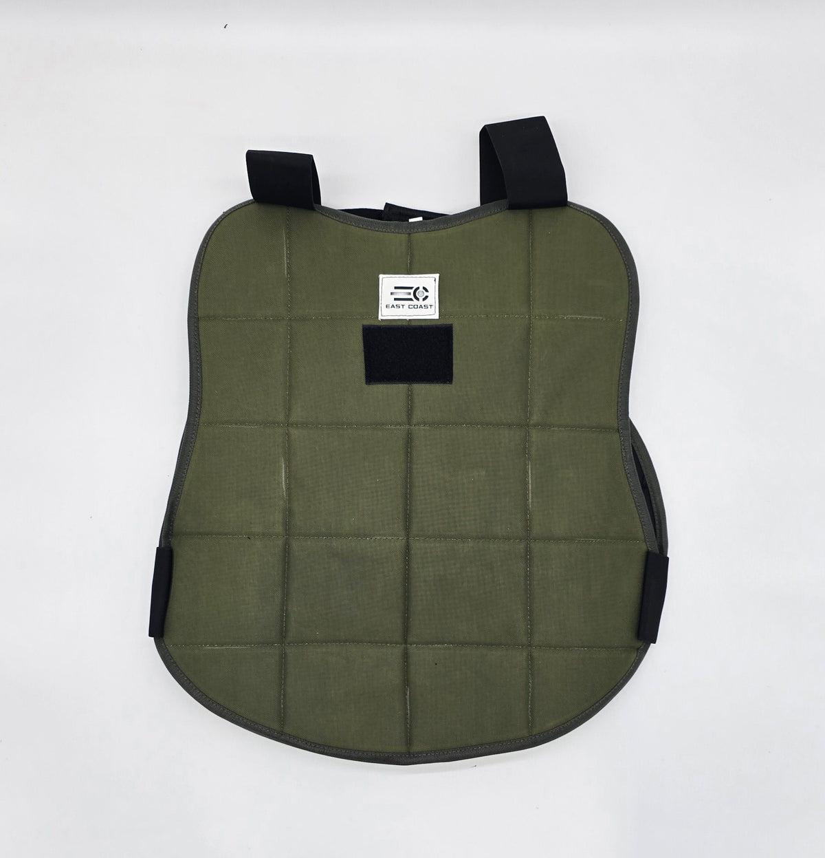 3 Pod | Padded Paintball Chest Protector | Attached Neck Protector | Olive | East Coast