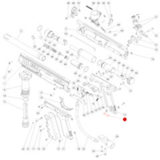 Marker Parts - SW-1 Part# 27 ASA Mounting Nut