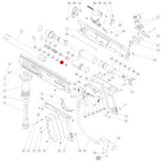 Marker Parts - SW-1 Part# 43 Cup Seal Seat