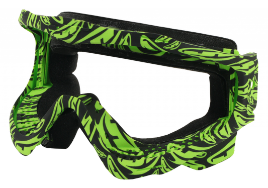 Jt Flex 7/Flex 8/Proflex/Spectra Goggle Frame Assembly- No Lens - Banana Lime