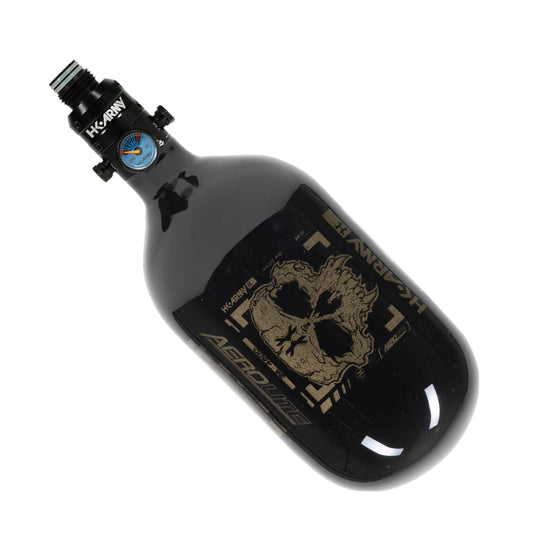 36ci / 4500Psi - Doom - Extra Lite Carbon Fiber Tank - Pro V2 Reg - Black/Gold