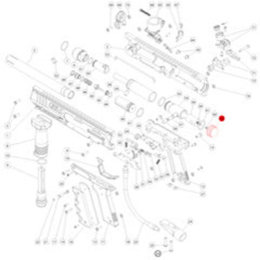 Marker Parts - SW-1 Part# 62 Rear Body Plug