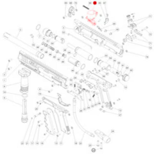 Marker Parts - SW-1 Part# 64 Feedneck Locking Lever