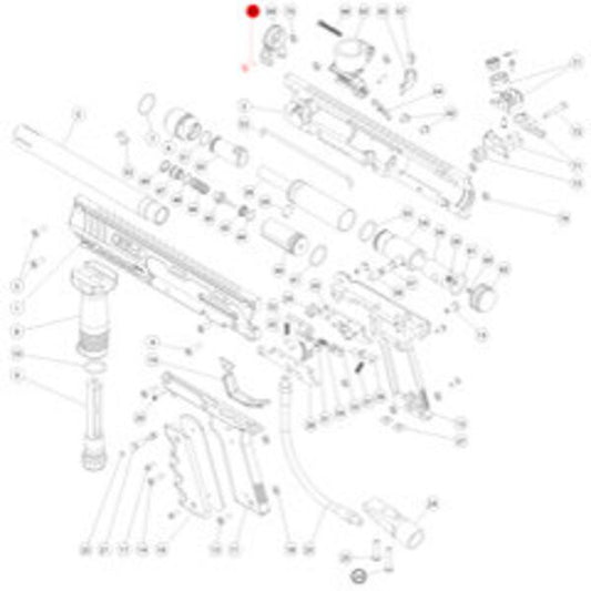 Marker Parts - SW-1 Part# 69 Front Sight Screw