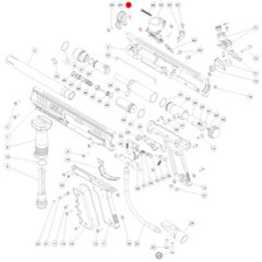Marker Parts - SW-1 Part# 70 Front Sight Nut