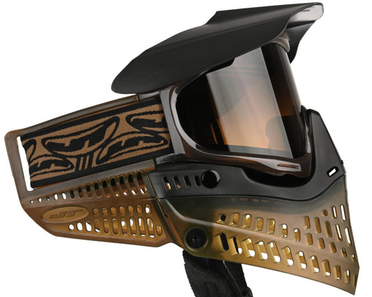 JT Proflex SE ICE Series Brown w/ Bronze Gradient Thermal Lens | JT Paintball Mask/Goggle