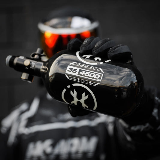 36ci / 4500Psi - Doom - Extra Lite Carbon Fiber Tank - Standard Reg - Black