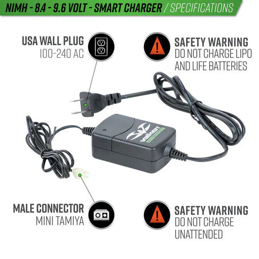 Valken 8.4V-9.6V Nimh Smart Charger (Usa)