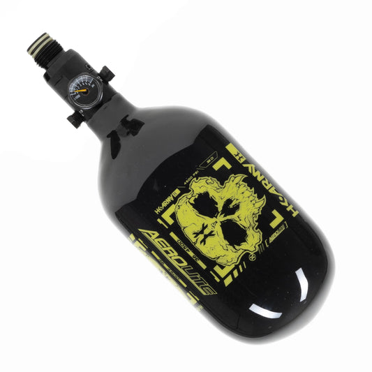 36ci / 4500Psi - Doom - Extra Lite Carbon Fiber Tank - Standard Reg - Black/Neon Green