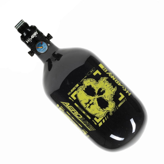 36ci / 4500Psi - Doom - Extra Lite Carbon Fiber Tank - Pro V2 Reg - Black/Neon Green