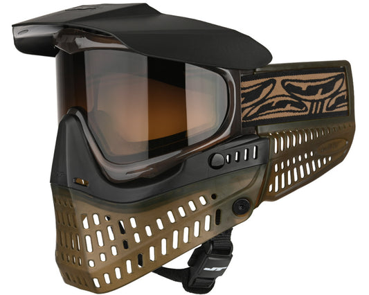 JT Proflex SE ICE Series Brown w/ Bronze Gradient Thermal Lens | JT Paintball Mask/Goggle