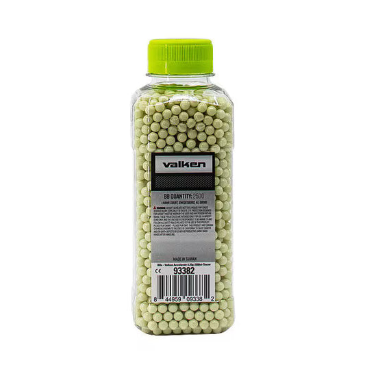 Valken Accelerate Promatch 0.25G 2500Ct Airsoft Tracer Bbs