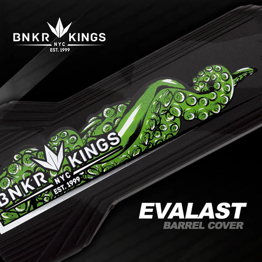 Bunkerkings - Evalast Paintball Barrel Cover - Tentacle - Black