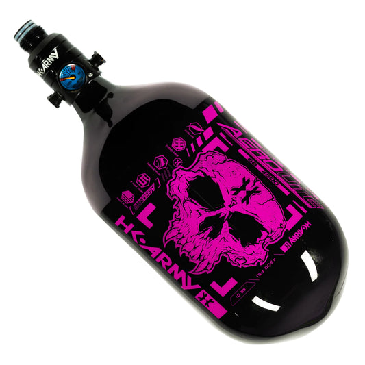 68ci / 4500Psi - Doom - Extra Lite Carbon Fiber Tank - Pro V2 Reg - Black/Neon Pink