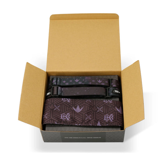 Kings Coronation 4-Point Goggle Strap & Headband Pack - Limited Edition