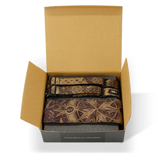 Deadmans Coronation 4-Point Goggle Strap & Headband Pack - Limited Edition