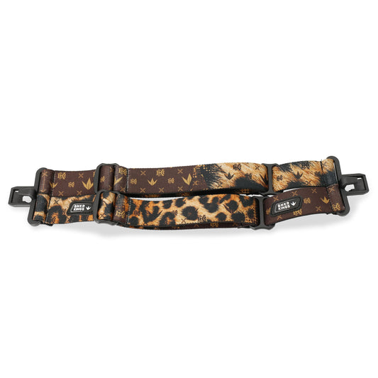 Leopard Coronation 4-Point Goggle Strap & Headband Pack - Limited Edition