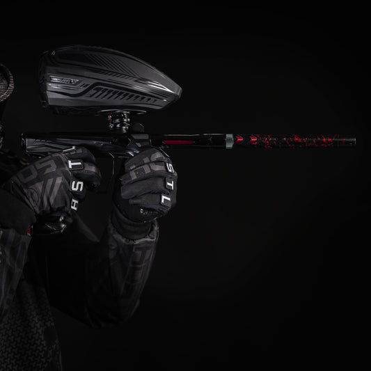 FXL Elite Fossil Barrel Tip - Dust Black/Red Splash