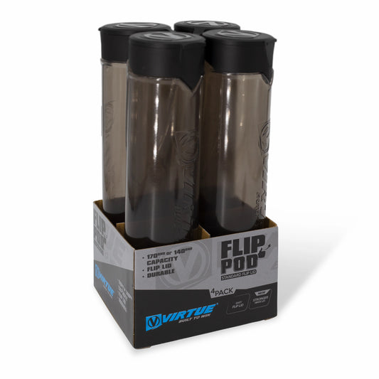 Virtue Flip 170 Round Pods - 4-Pack | Smoke