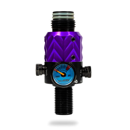 AEROLITE ELITE PRO REG - FOSSIL - PURPLE | output pressure 450-650psi | HK Air Tank Regulator