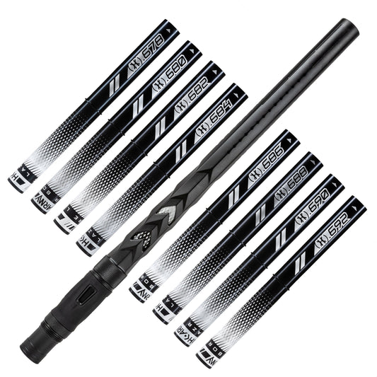 LAZR Elite Fossil Barrel Kit - 15' Dust Black - Black Inserts - Cocker Threads