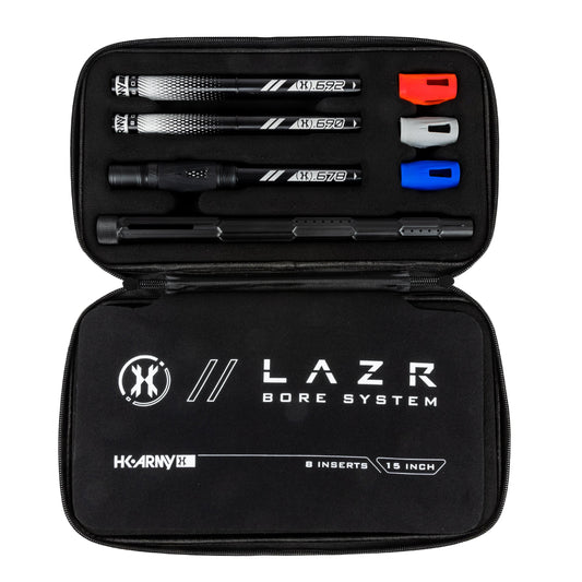 LAZR Elite Fractal Barrel Kit - 15' Dust Black/Black Inserts - Cocker Threads