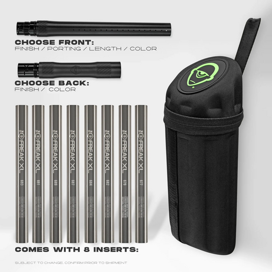 FREAK XL - Full Barrel Kit - Autococker Thread - Stainless Steel