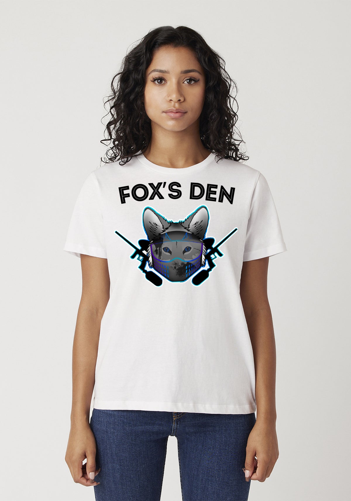 Fox's Den Paintball Team Logo T-Shirt