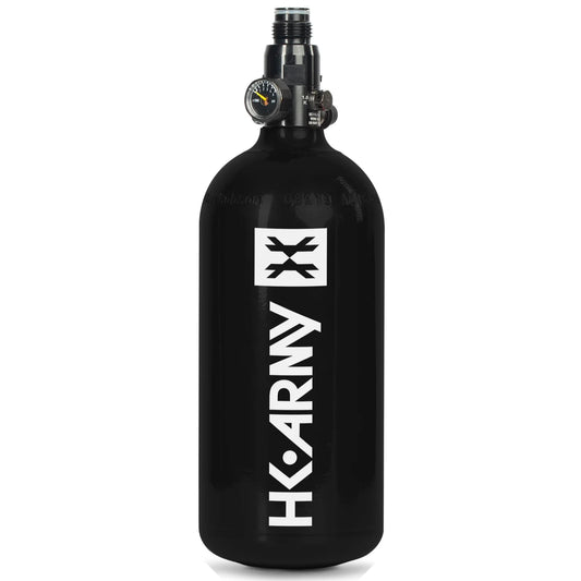 48ci / 3000psi - Paintball Compressed Air Tank - Black | HK Army