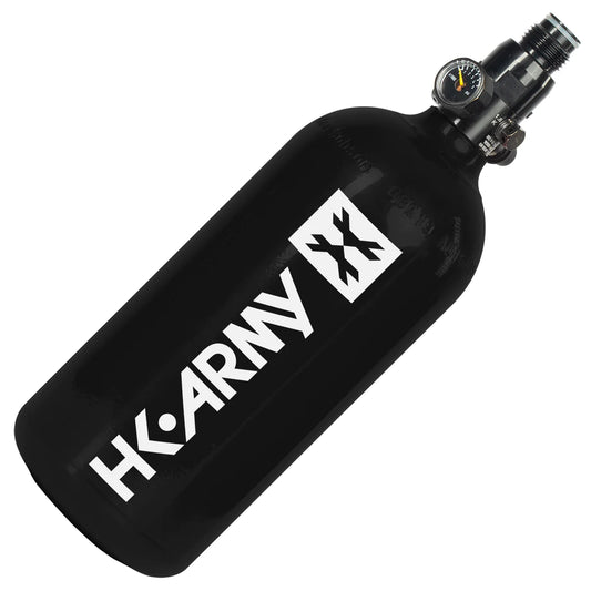 48ci / 3000psi - Paintball Compressed Air Tank - Black | HK Army