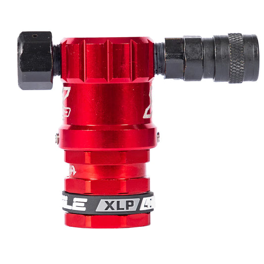 Hostile® XLP Regulator - Side Port Quick-Disconnect - Red
