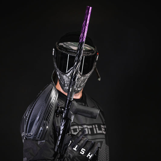 LAZR Elite Orbit Barrel Tip - Black/Purple Fade