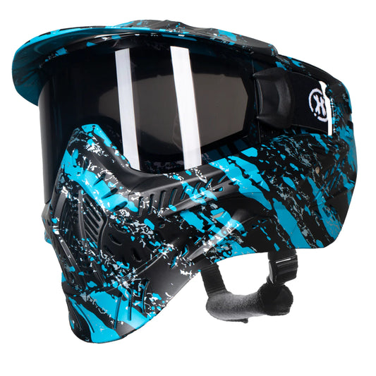 HSTL Goggle | Fracture Black/Torquoise | Paintball & Airsoft Goggle