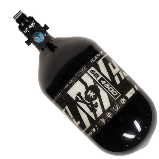 68ci / 4500Psi - HSTL - Carbon Fiber Tank - Pro V2 Reg - Black