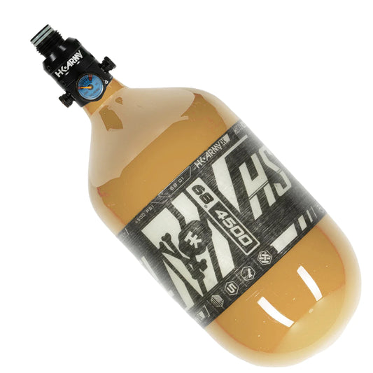 68ci / 4500Psi - HSTL - Carbon Fiber Tank - Pro V2 Reg - Gold
