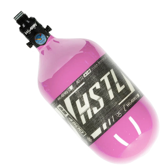 68ci / 4500Psi - HSTL - Carbon Fiber Tank - Pro V2 Reg - Neon Pink