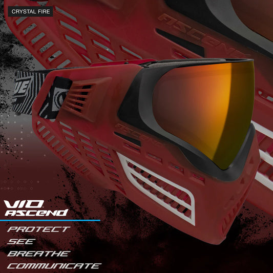 Virtue Vio Ascend | Paintball Goggle/Mask - Crystal Fire