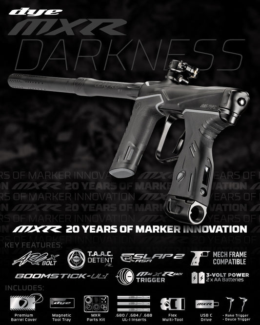 DYE MXR DARKNESS - BLACK/BLACK DUST