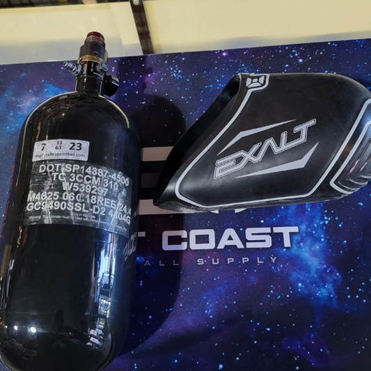 Ninja 90 Cubic Inch Tank (4500PSI)Pro V2 Regulator Last Hydro Tested 7/23With Exalt Tank Cover | Pre-Owned