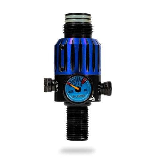 AEROLITE ELITE PRO REG - NOVA - BLUE/BLACK | output pressure 450-650psi | HK Air Tank Regulator