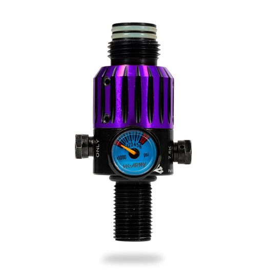 AEROLITE ELITE PRO REG - NOVA - PURPLE/BLACK | output pressure 450-650psi | HK Air Tank Regulator