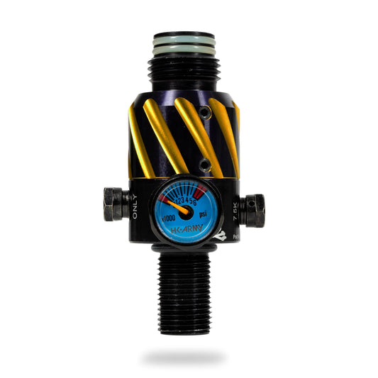 AEROLITE ELITE PRO REG - ORBIT - BLACK/GOLD | output pressure 450-650psi | HK Air Tank Regulator