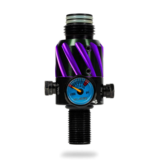 AEROLITE ELITE PRO REG - ORBIT - BLACK/PURPLE | output pressure 450-650psi | HK Air Tank Regulator