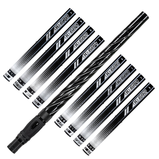 LAZR Elite Orbit Barrel Kit - 15' Dust Black/Black Inserts - Cocker Threads